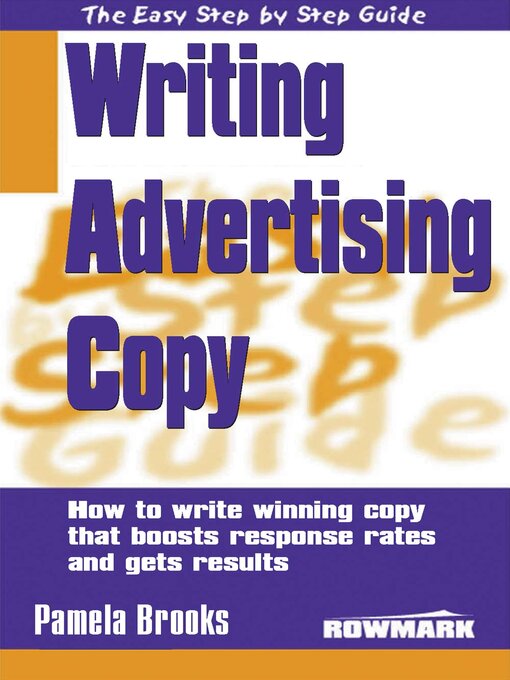 Title details for Easy Step By Step Guide to Writing Advertising Copy by Pamela Brooks - Available